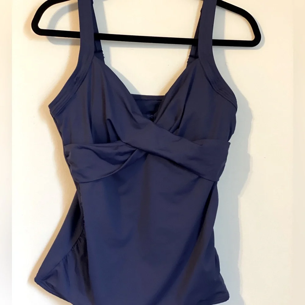 Lands End Tankini‎ Swim Top